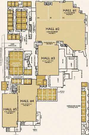 Convention Center - Floor Plan