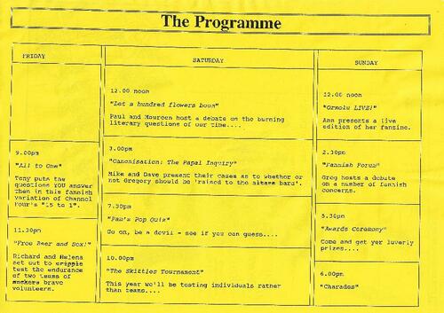 Programme