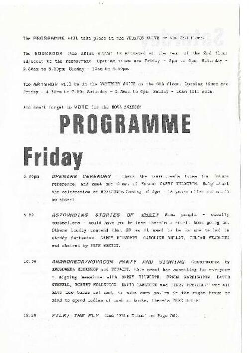 Programme