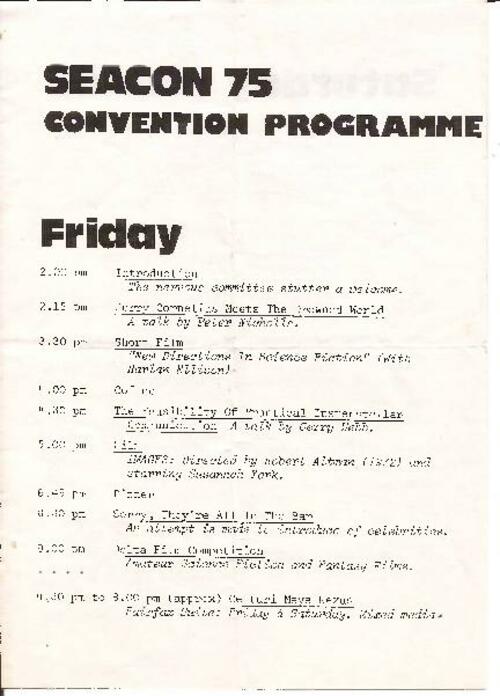 Programme