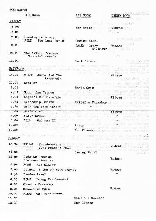 Programme